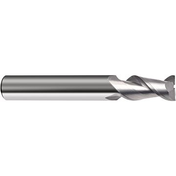 Aluminium langgatfrees (2 snijkanten) Aluminium langgatfrees (2 snijkanten)