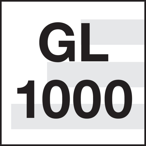 Bewerkingsdiepte: GL1000