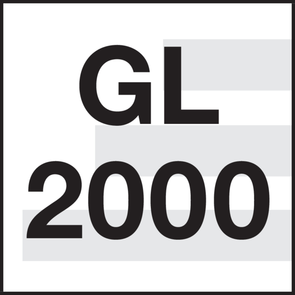 Bewerkingsdiepte: GL2000