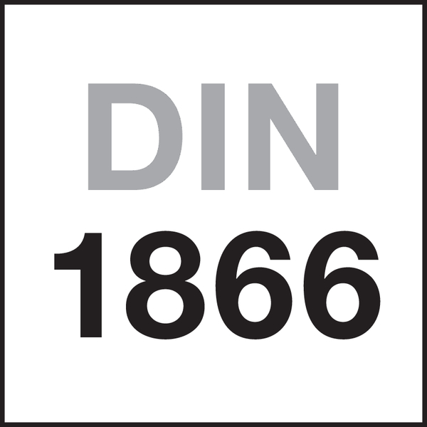 Norm: DIN 1866