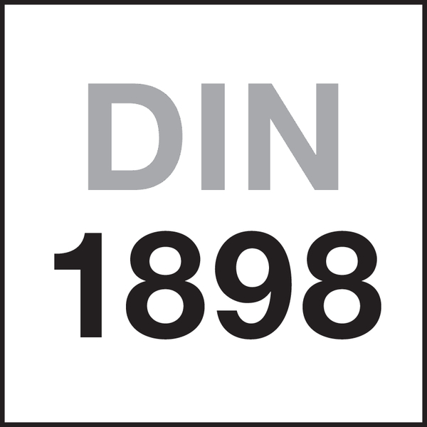 Norm: DIN 1898