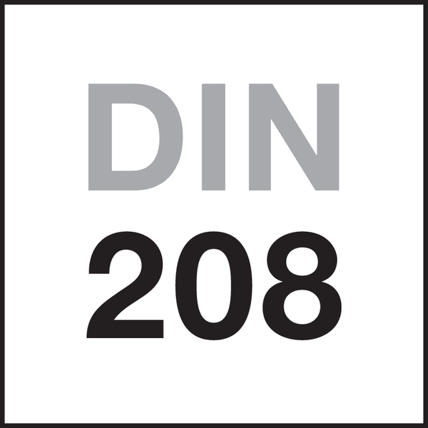Norm: DIN 208