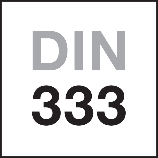 Norm: DIN 333