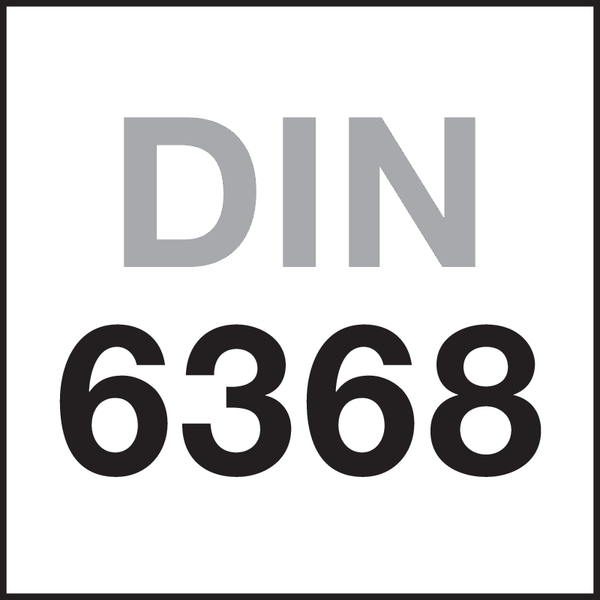 Norm: DIN 6368