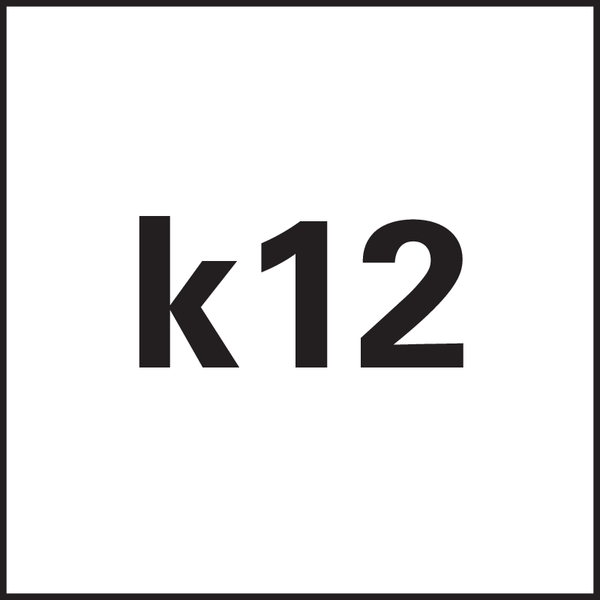 Ø tolerantie: k12