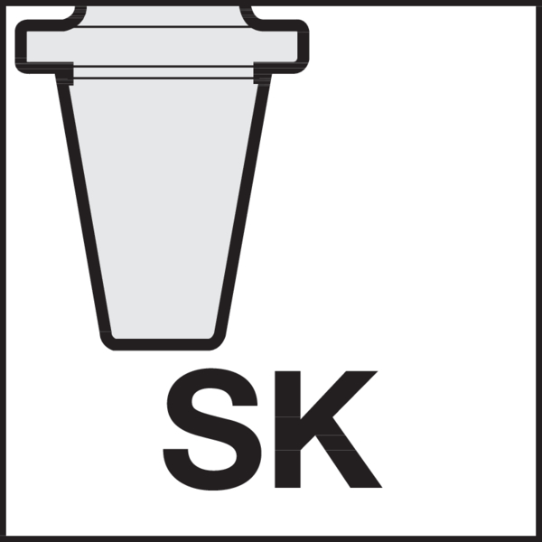 Opnametype, machinezijde: Steilconus