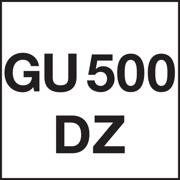 Type: GU 500 DZ