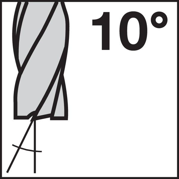 Spiraalhoek (spaanhoek): 10