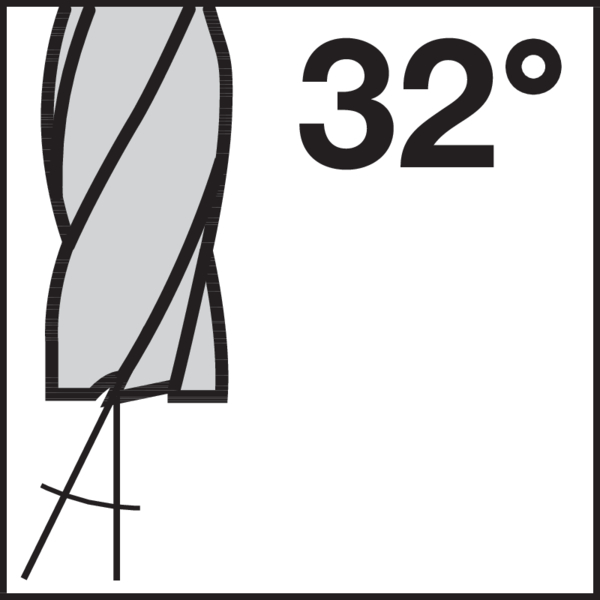 Spiraalhoek (spaanhoek): 32
