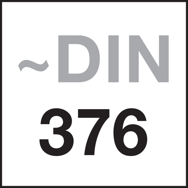 Norm: ~DIN 376